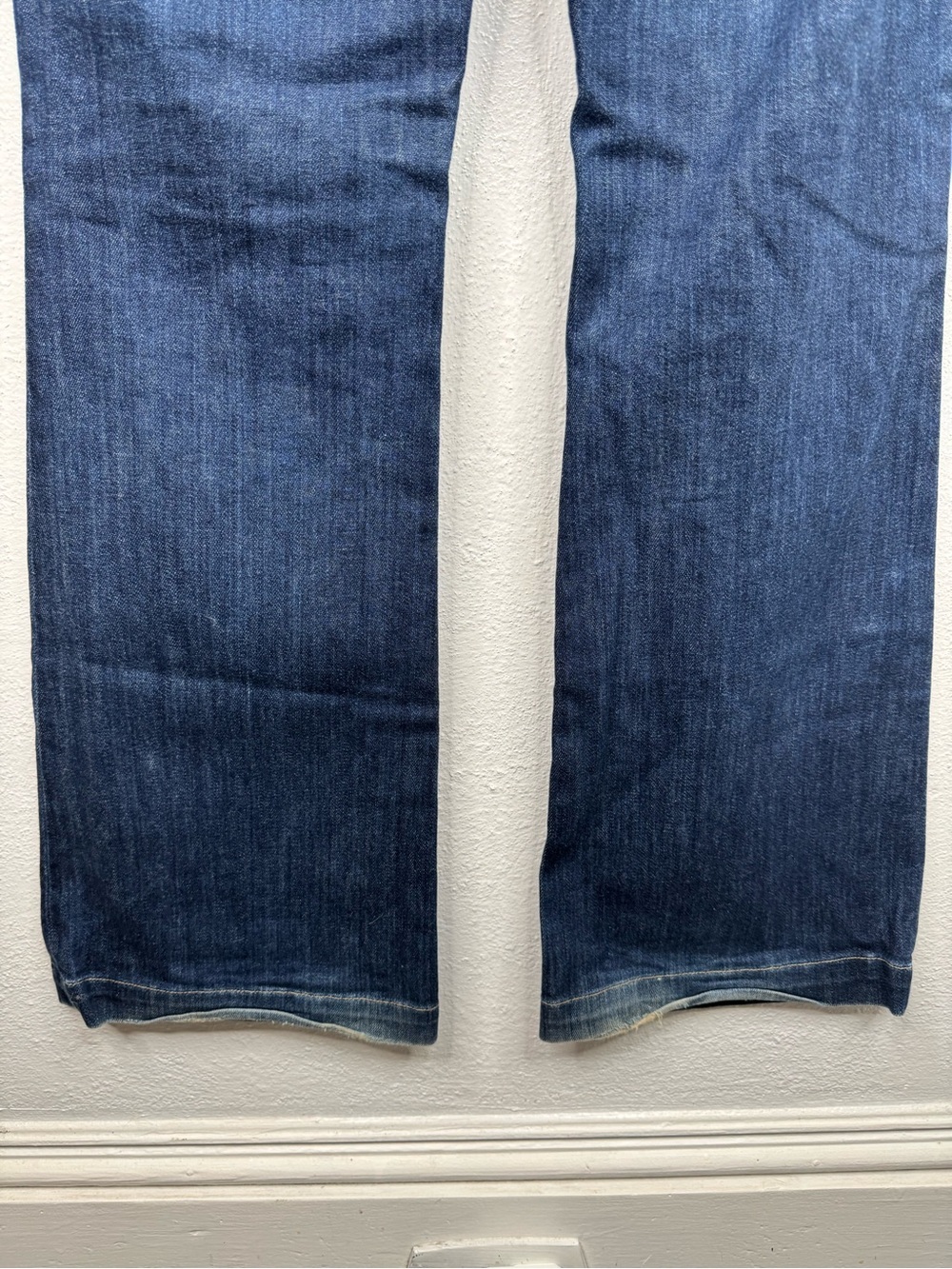 Gap Long & Lean Jeans Womens 8 Dark Wash Bootcut Mid Rise Stretch Denim - Picture 4 of 6